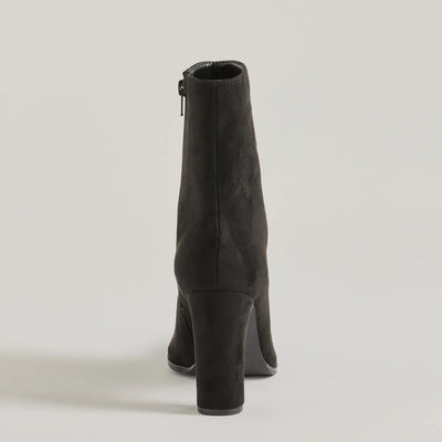 Back To Basics Block Heel Ankle Booties