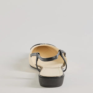 Vintage Charm Slingback Flats