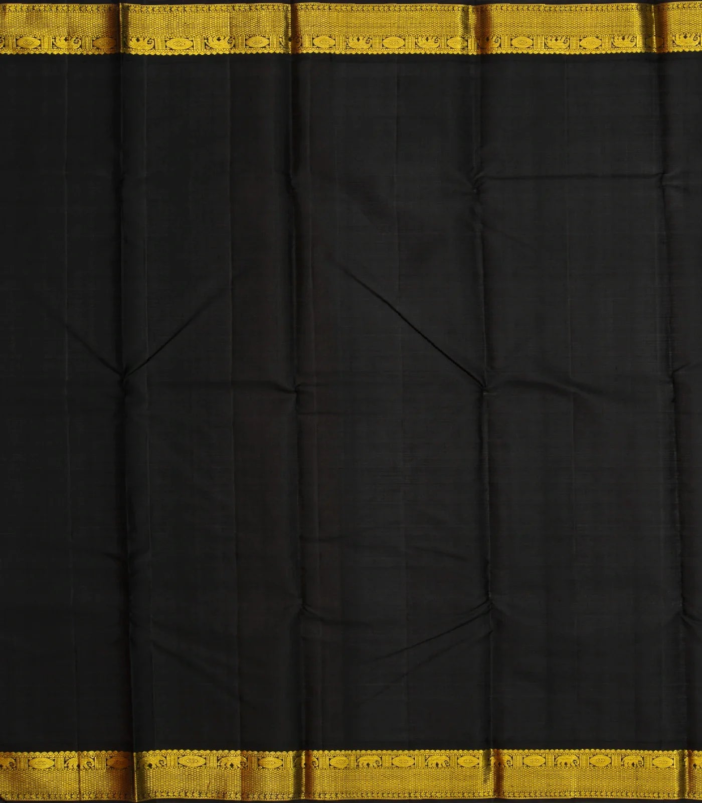 Dusty Pink Handloom Kanchipuram Korvai Silk Saree With Floral Buttas