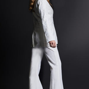 Jovani 07551 Long Two Piece Lace Formal Pant Suit
