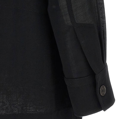 Ferragamo Semi-sheer Wool Jacket