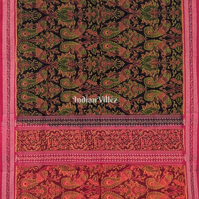 Peacock Multicolor Odisha Handloom Sambalpuri Cotton Saree
