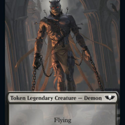 Astartes Warrior Token (01) // Cherubael Token (13) [Universes Beyond: Warhammer 40,000: Tokens] [Non-Foil]