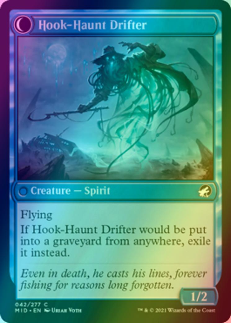 Baithook Angler // Hook-Haunt Drifter [42] [Innistrad: Midnight Hunt] [Foil]