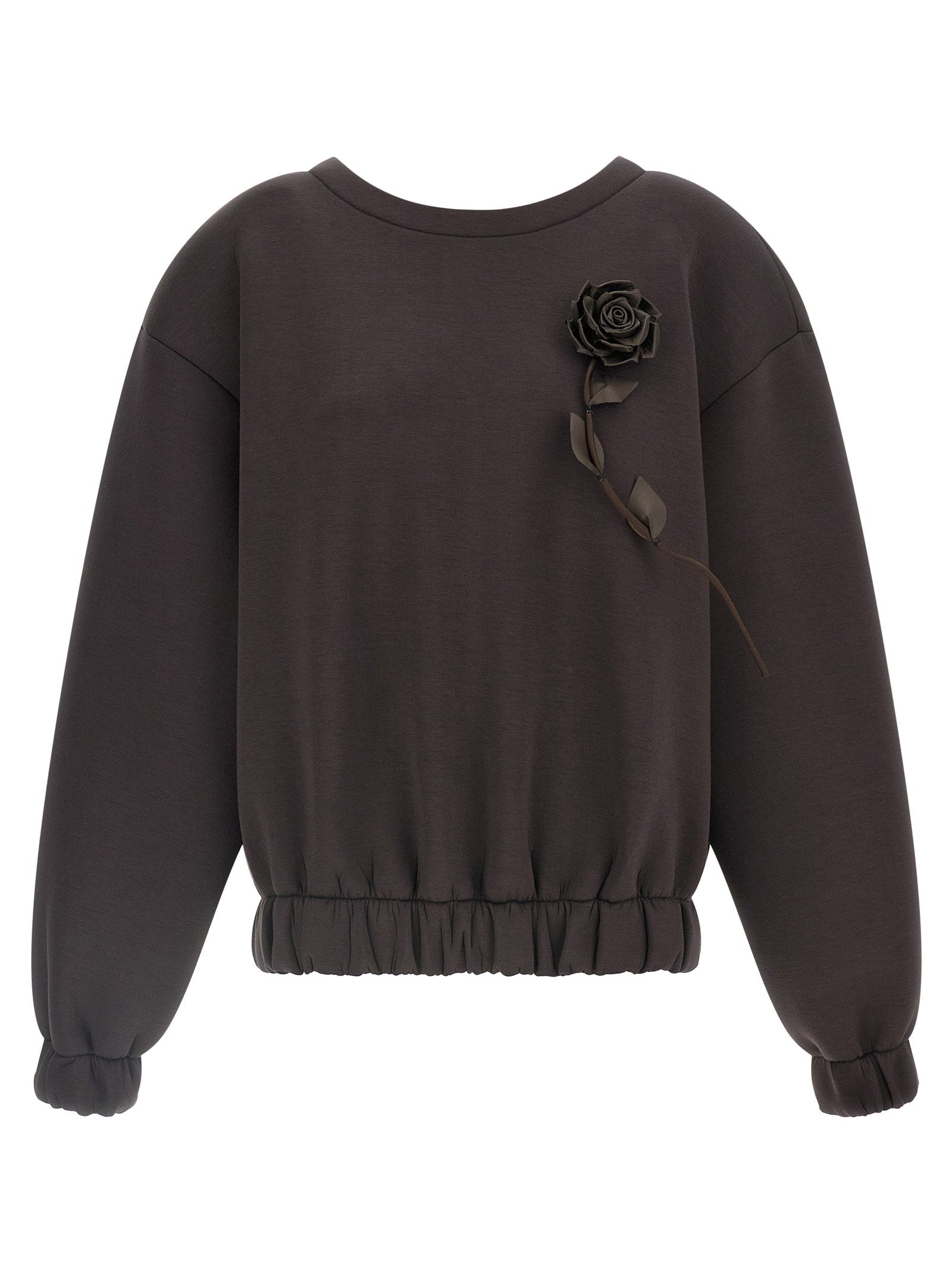 Giuseppe Di Morabito Removable Flower Application Sweatshirt