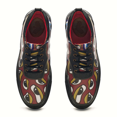 ‘Nazar’ Sneaker Men – Crimson