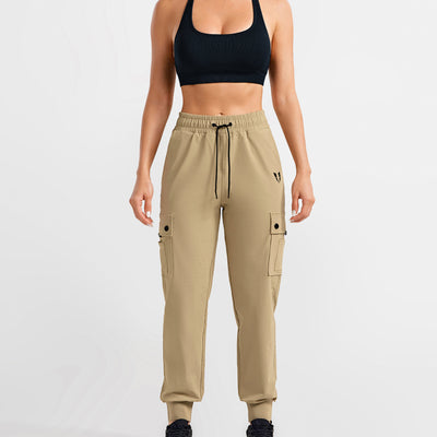 Cargo Pocket Moto leggings - Khaki