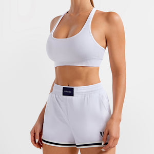 Firmabs Vivid Flow Shorts - White