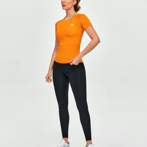 Basic Athletic T-shirt - Orange