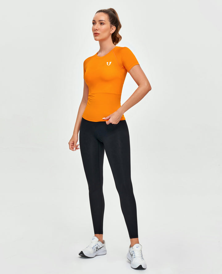 Basic Athletic T-shirt - Orange