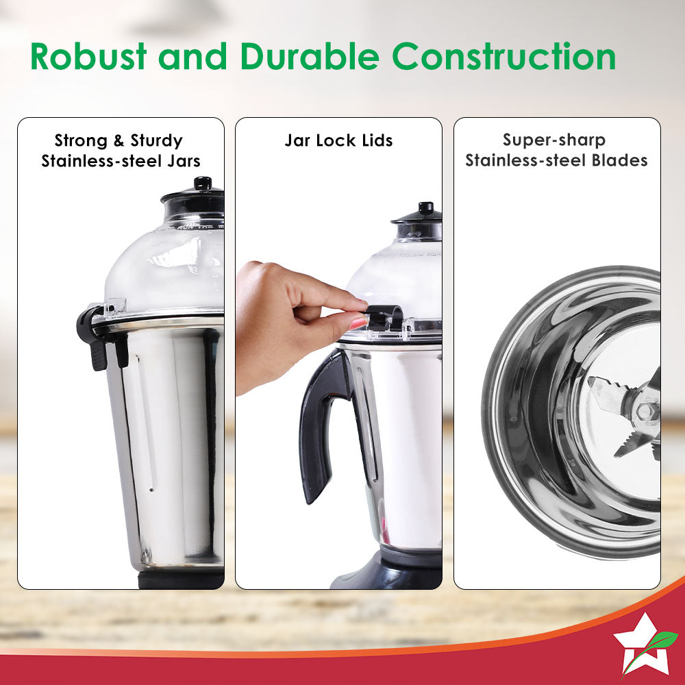 Hush BLDC Mixer Grinder by blacktree