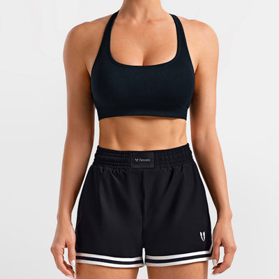 Firmabs Vivid Flow Shorts - Black