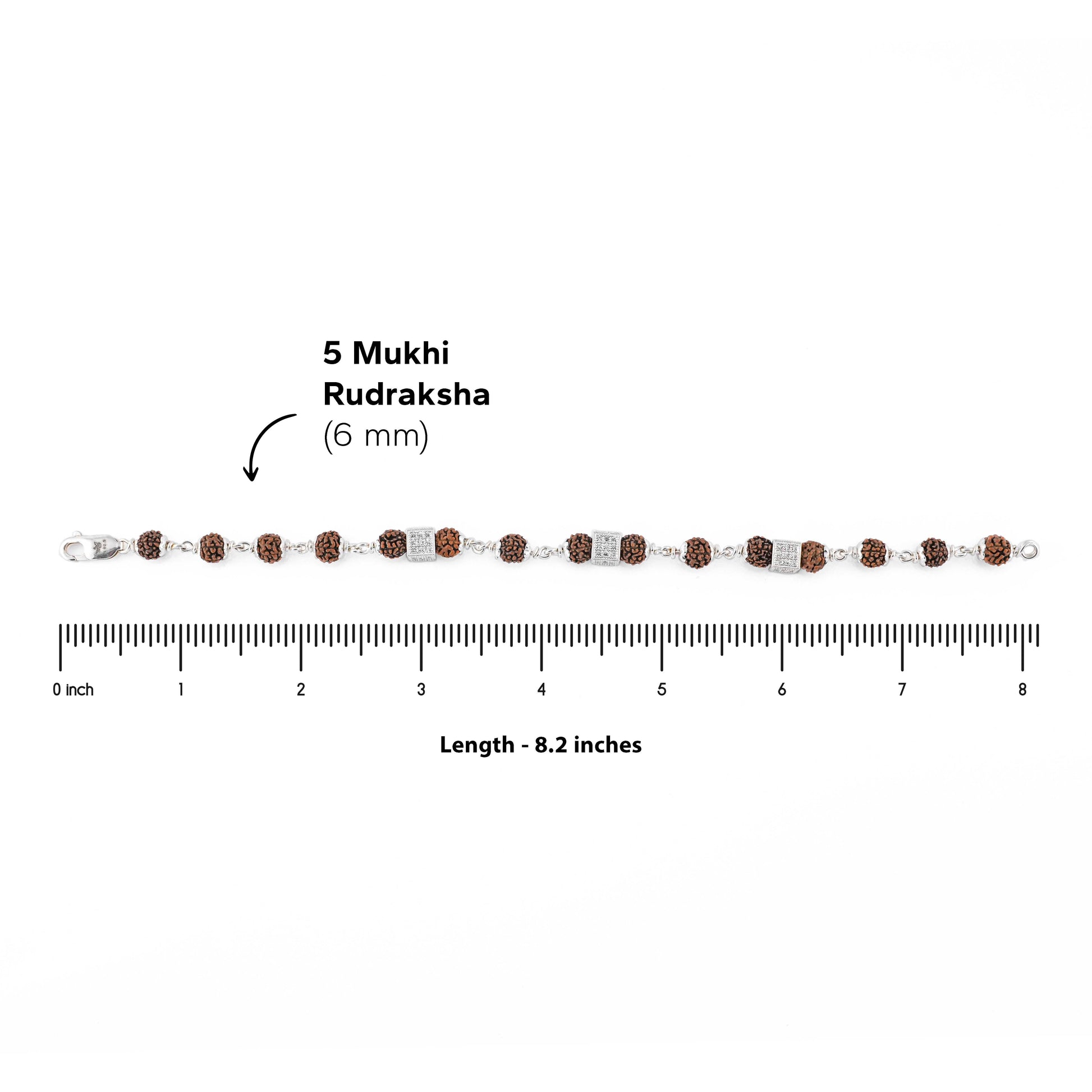 Single Rudraksha Bracelet