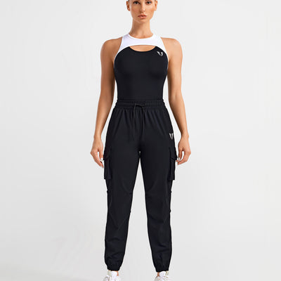 Cargo Pocket Joggers - Black