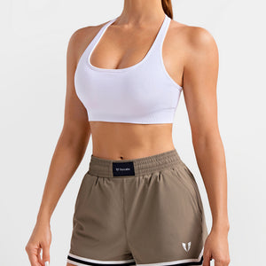 Firmabs Vivid Flow Shorts - Brown beige