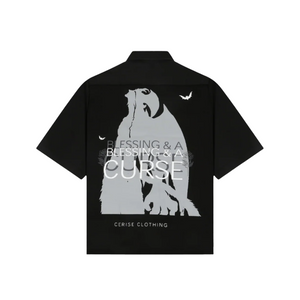 BLESSING AND A CURSE BOWLING SHIRT