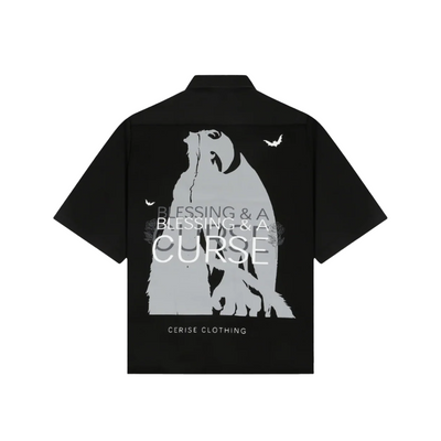 BLESSING AND A CURSE BOWLING SHIRT