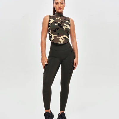 Lightweight Training Tank - Earth Camo