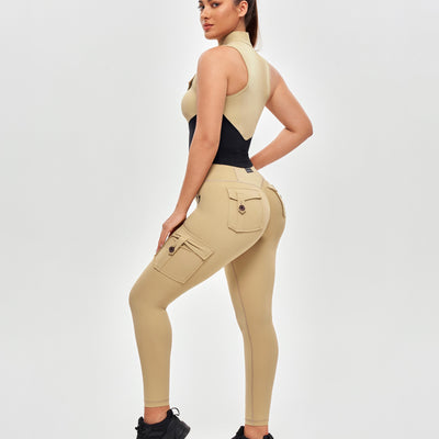 Army Abs Tank - Khaki Yellow and Black