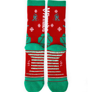 Firm abs Christmas Stockings - Red