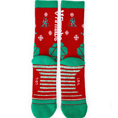 Firm abs Christmas Stockings - Red