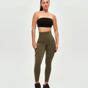 Strapless Sports Bra - Black