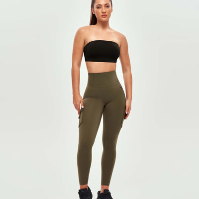 Strapless Sports Bra - Black