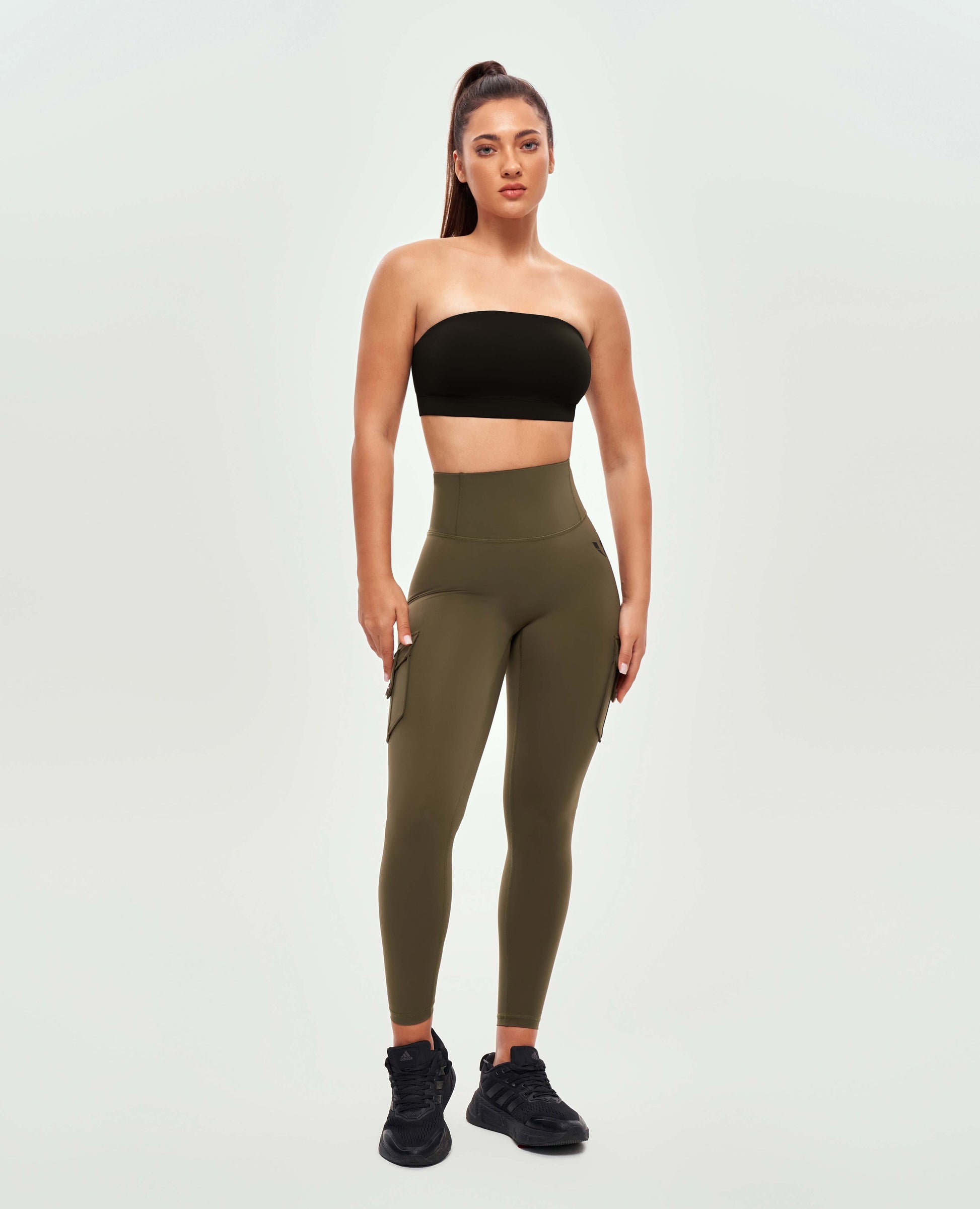 Strapless Sports Bra - Black