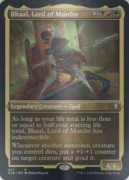 Bhaal, Lord of Murder [527] [Commander Legends: Battle for Baldur's Gate] [Etched Foil]