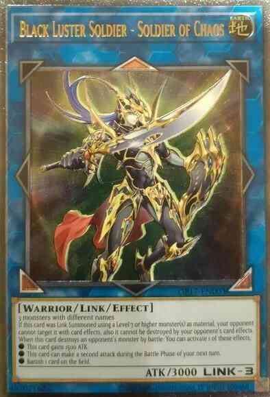 Black Luster Soldier - Soldier of Chaos - OP17-EN003 - Ultimate Rare - Unlimited