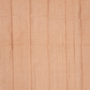 Peach Handloom Rasipuram Cotton Saree With Floral Buttas