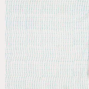 Turquoise Woven Jaipur Cotton Saree Printed With Green Floral Motifs