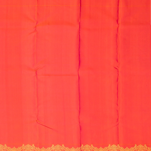 Maroon Handloom Kanchipuram Korvai Silk Saree With Mango Motifs