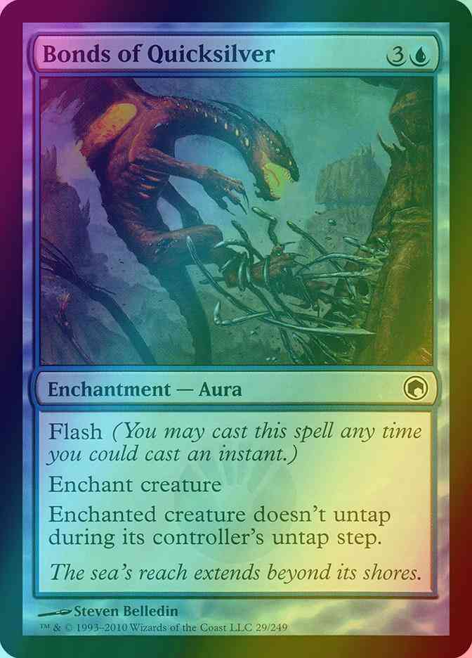 Bonds of Quicksilver [29] [Scars Of Mirrodin] [Foil]