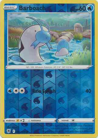 Barboach - 035/189 - Common [swsh10-035] [Reverse Holo]