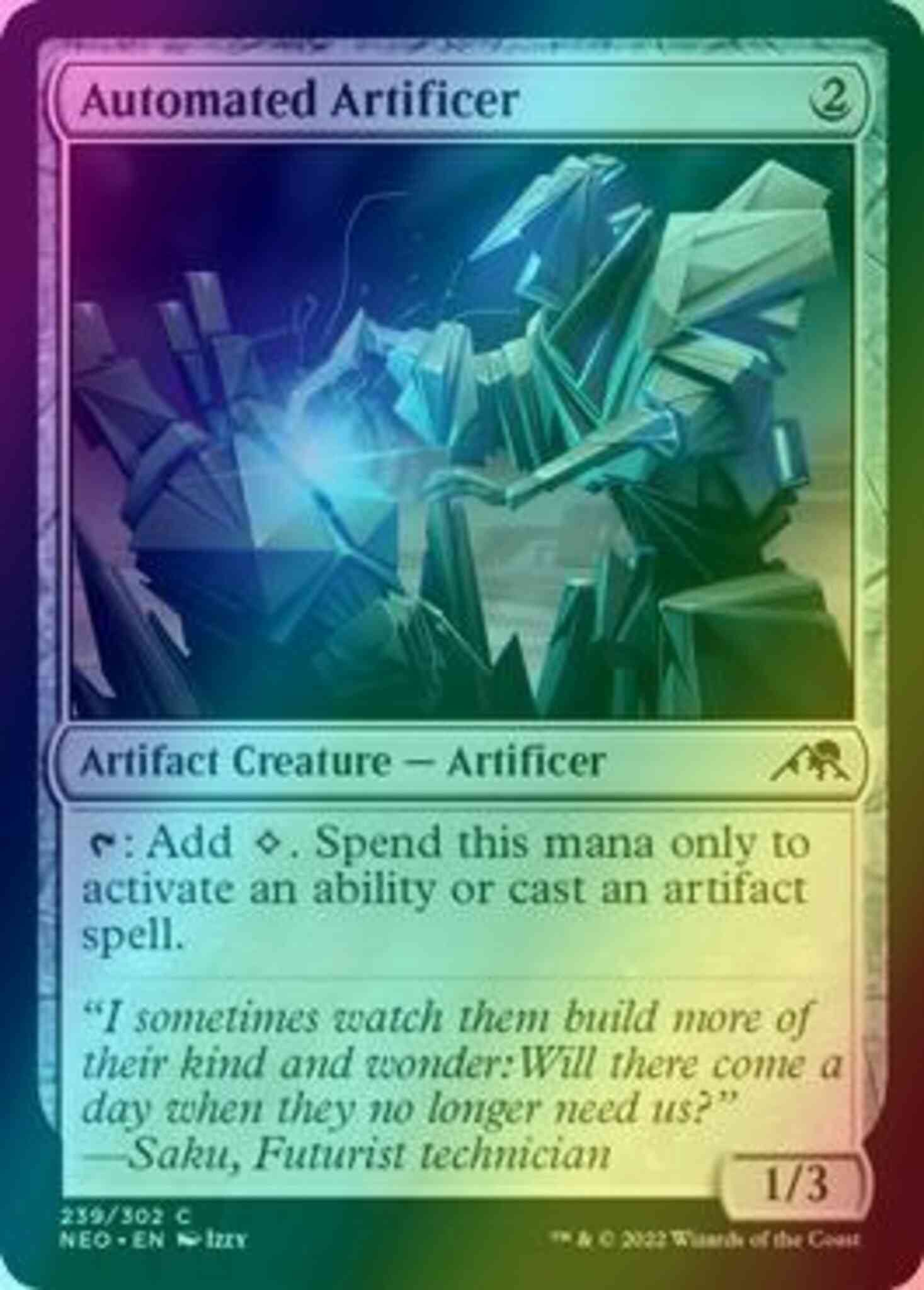 Automated Artificer [239] [Kamigawa: Neon Dynasty] [Foil]