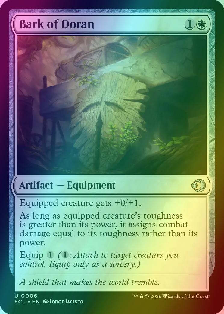 Bark of Doran [6] [Lorwyn Eclipsed] [Foil]
