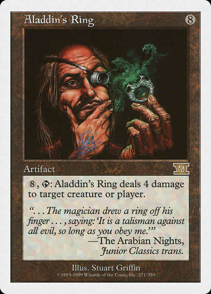 Aladdin's Ring [271] [Classic Sixth Edition] [Non-Foil]