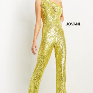 Jovani 09017 Long Sequin Formal Jumpsuit