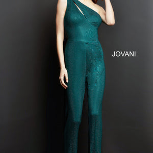 Jovani 09018 Long Formal Beaded Jumpsuit