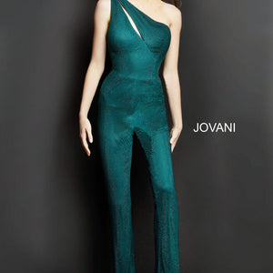 Jovani 09018 Long Formal Beaded Jumpsuit