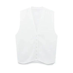 Dolo Statement Vest Summer Casual Tops