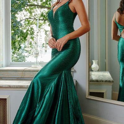 Taffeta Beaded Fitted Sleeveless Gown by Jovani 08157