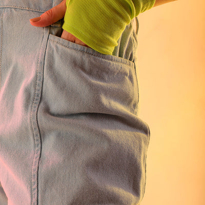 Women's Blue Solid Anti Fit Utility Jeans