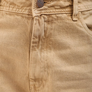 Women's Solid Bootcut High Rise Five Pocket Jeans