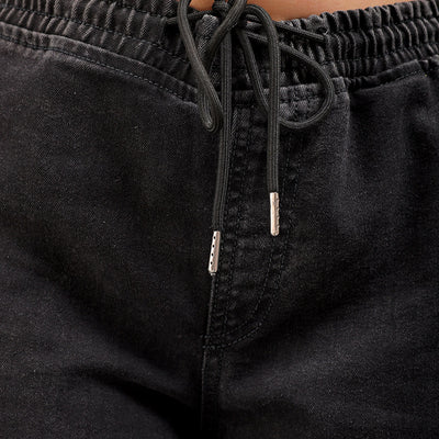 Women's Solid Flared High Rise Five Pocket Jeans