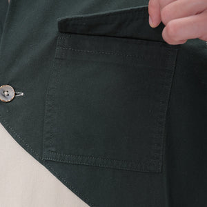 Men's Green Regular Fit Mix & Match Overshirt