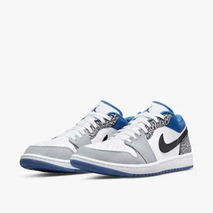 Air Jordan 1 Low 'True Blue / Smoke Grey Marina Blue' Sale