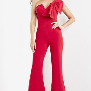 Jovani 09525 Long Fitted Evening Formal Jumpsuit