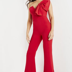 Jovani 09525 Long Fitted Evening Formal Jumpsuit